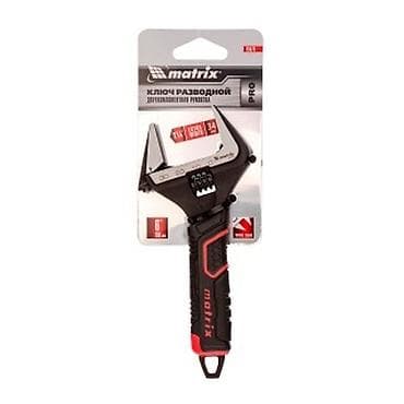 Сантехнические инструменты. Ключ разводной, тонкие губки