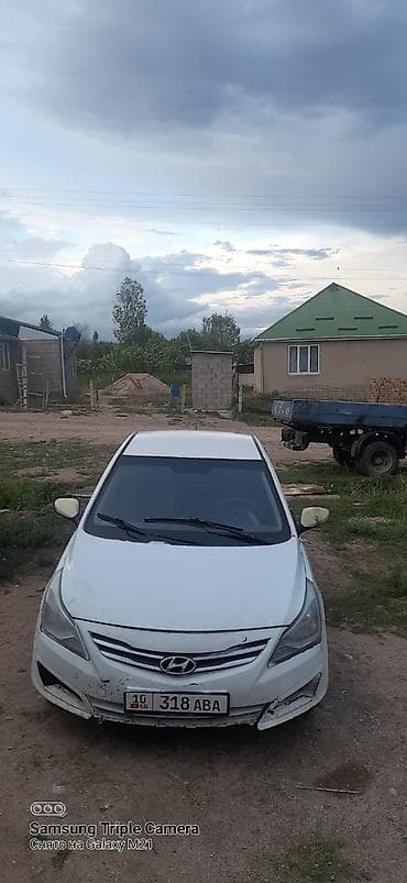 к5 зеркало: Hyundai Accent: 2014 г., 1.4 л, Механика, Бензин, Седан — 1
