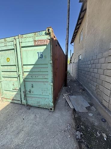 лист от контейнера: Металлический морской контейнер 20 футов (стандартный, Dry Cube) — 5