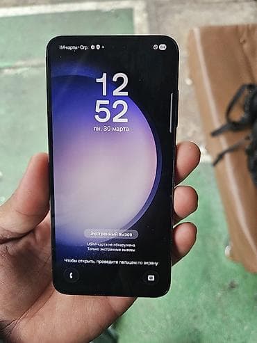 Уюлдук телефондор жана аксессуарлар: Samsung Galaxy S23, Колдонулган, 512 ГБ, түсү - Кара, 1 SIM, eSIM — 2