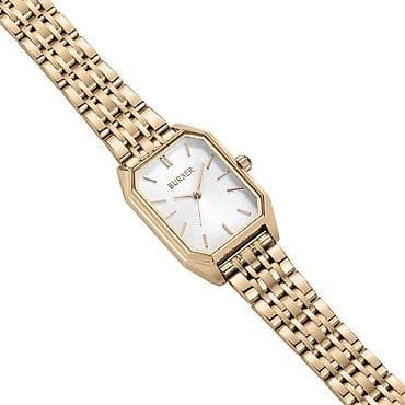 burker часы: BURKER Isabell Gold — элегантные женские часы с геометрическим — 6