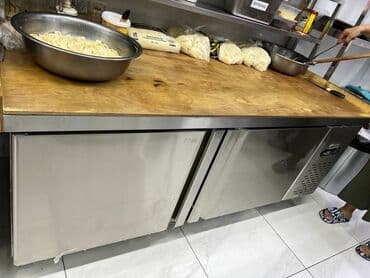оборудование для кафе и ресторанов бу: Вытяжка промышленная, стол из нержавейки, мойка, котломойка, стеллаж — 8