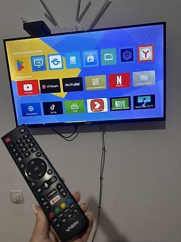 smart tv android 13: Смарт‑телевизор yasin с пультом ДУ - Диагональ экрана: ориентировочно — 1