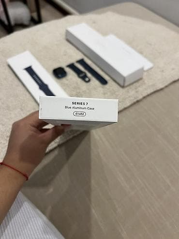 appella часы цена: Apple Watch Series 7 (корпус квадратной формы, темно‑синий/ночной — 5