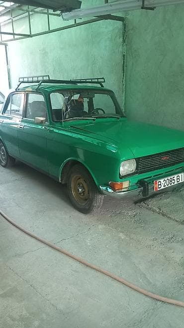 Унаа: Москвич 2140: 1985 г., 1.5 л, Кол менен иштөөчү, Бензин, Седан — 1