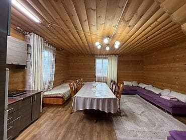 сдаю ком: Сдаётся коттедж на Иссык-Куле. Срубный дом со всем необходимым для — 1