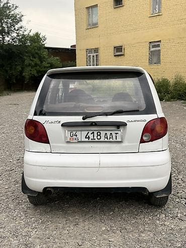 mazda demio sport: Daewoo Matiz: 2009 г., 0.8 л, Механика, Бензин, Хэтчбэк — 2