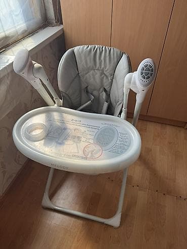 peg prego: Стульчик для кормления, Другой бренд, Трансформер, цвет - Серый — 1