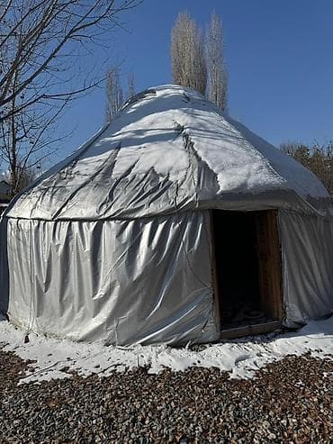 Продажа юрты, Каркас Деревянный, 85 баш, Диаметр: 6.5 метров at lalafo.kg Продажа юрты, Каркас Деревянный, 85 баш, Диаметр: 6.5 метров