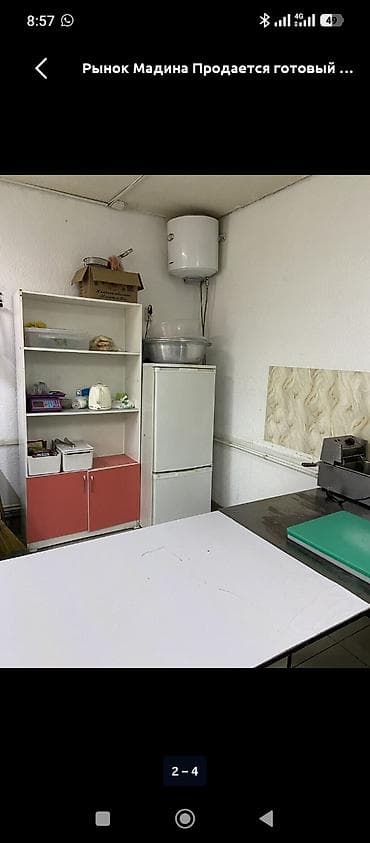 мадина рынок: Сдается помещение под кухню/пищевое производство. Номер - Площадь: 26 — 5