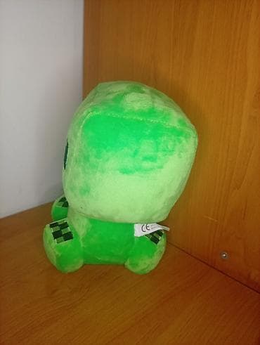 mini projector: Мягкая игрушка «Крипер» из игры Minecraft. - Материал: очень мягкий — 3