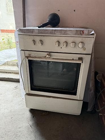 газовая плита с духовкой: Комбинированная, Механическое, Напольная, Полная оплата — 2