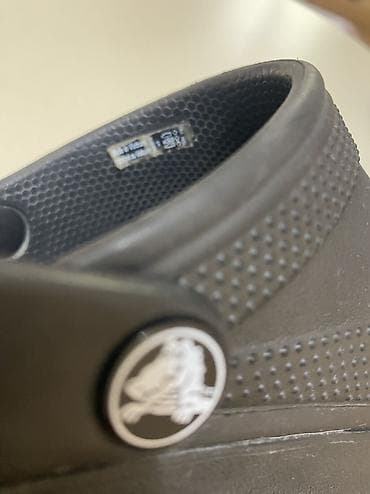муж сапоги: Эко-Crocs оригинал покупали за 150$ новые размер 39-40 — 4
