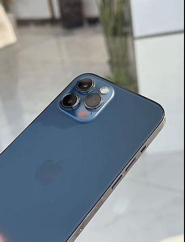 телевизор ч б: IPhone 12 Pro Max, Б/у, 256 ГБ, Синий, 79 % — 3