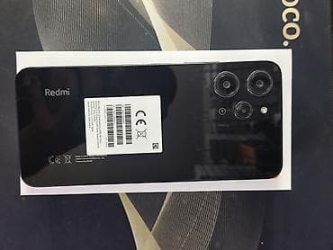 mini pc: Redmi, Redmi 12, Б/у, 256 ГБ, цвет - Черный, В рассрочку, 2 SIM — 1