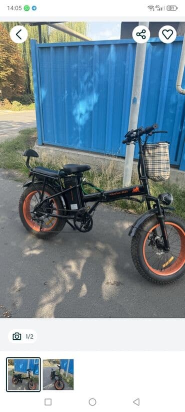 нива купить бишкек: Электровелосипед, Б/у — 2