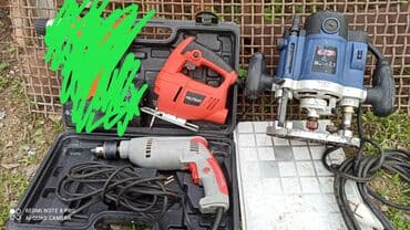 купить прикормочный кораблик бу: Продаю инструменты Обер Фрезер, Дрель+перфоратор, Лобзик всё со — 1