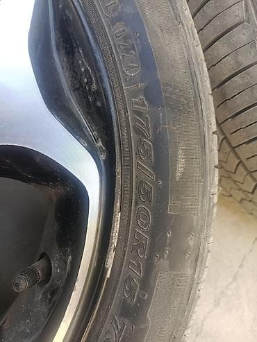 Дөңгөлөктөр монтажда 175 / 50 / R 15, All-season, Жаңы, Комплект, Жеңил унаалар, Куйма, тешиктери - 4 — 2