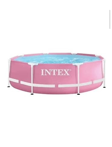 бассейн intex: ​🌸 Каркасный бассейн INTEX Metal Frame (Розовый) — Мечта каждой — 4