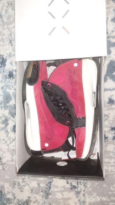 Ботинки: Мужские кроссовки, 42, Nike, Б/у, цвет - Красный, Самовывоз — 3