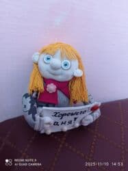 Продаю интерьерную подвесную куклу ручной работы. Эта малышка пожелает at lalafo.kg Продаю интерьерную подвесную куклу ручной работы. Эта малышка пожелает