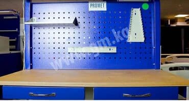 продаю верстак: Верстак для гаража слесарный с экраном, освещением Новый верстак в — 3