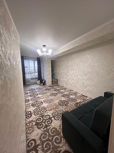 osh flat: 1 комната, 52 м², Ак-Орго ж/м 3 этаж, Евроремонт — 4
