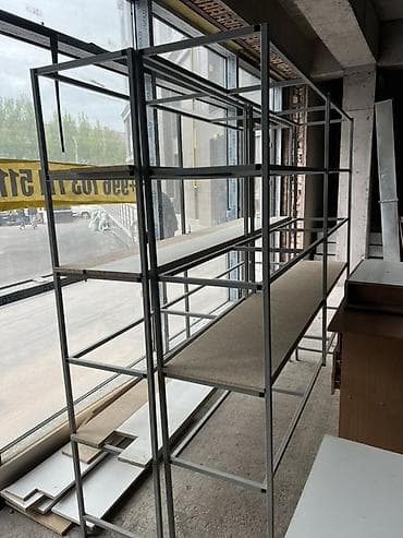 o store: Металлические стеллажи и прилавки/стойки для магазина Комплект — 3