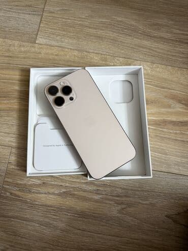 IPhone 16 Pro Max, Б/у, 512 ГБ, Desert Titanium, 90 %