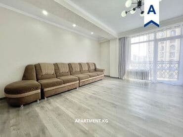 жалал абад аренда квартира: 2 комнаты, 81 м², Элитка, 7 этаж, Евроремонт — 3