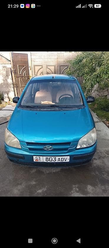 Транспорт: Hyundai Getz: 2005 г., Механика, Хэтчбэк — 1