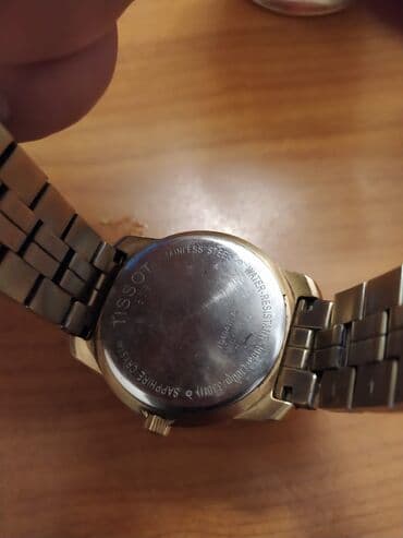 casio часы оригинал цена: Классикалык сааттар саат, Tissot, Швейцария, Асыл нуска, Унисекс, Колдонулган — 10
