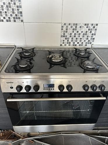 изготовление печки: Кухонный комплект Simfer: вытяжка купольная + плита газовая на 5 — 5