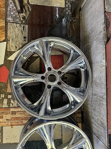 диска титан 12: Литые Диски R 20 Mercedes-Benz, Комплект, отверстий - 5, Б/у — 5