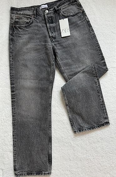 джинсы stradivarius: Женские джинсы Zara Размер 42, новые (размер не подошел) - Модель — 3
