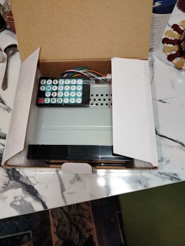 Унаа инструменттери: Автомобильная мультимедийная система (форм‑фактор 2 DIN) с сенсорным — 7