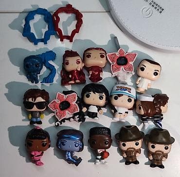 Модели автомобилей: Мини‑фигурки Funko (брелоки/карманные фигурки) по сериалу «Stranger — 3