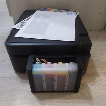 принтер клавиатура: Цветной принтер Epson 3в1 МФУ печать, копия сканер. Заводская донорка — 2