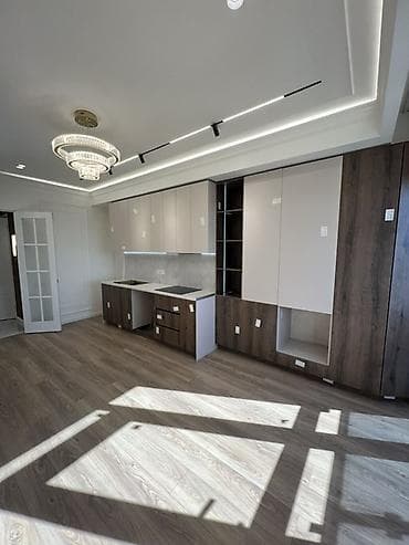 Батирлер: 1 бөлмө, 50 м², Элитка, 9 кабат, Дизайнердик ремонт — 3