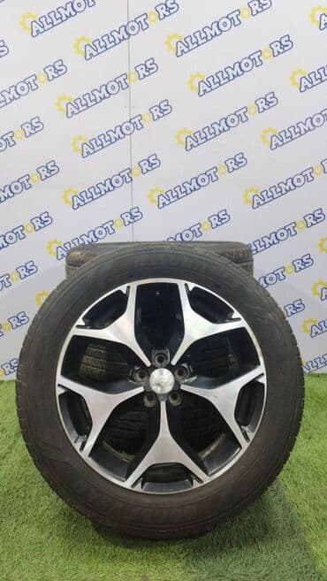 диск на форестер: Колеса в сборе R 18, Б/у, Комплект, Литые — 1