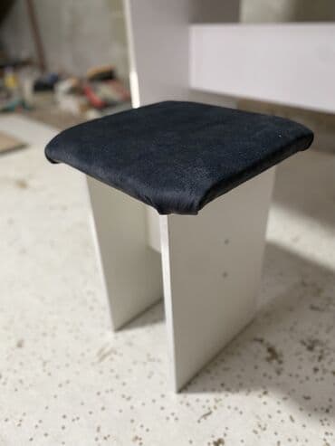 пластиковые столы и стулья: Табуретка, Новый, ЛДСП, Не раскладной — 3