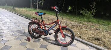 Детский велосипед, 2-колесный, 6 - 9 лет, Для мальчика, Б/у