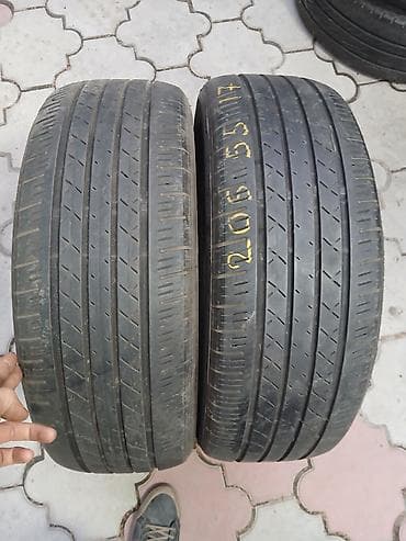 Шиналар 205 / 55 / R 17, Жай, Колдонулган, Жуп, Жеңил унаалар, Жапония, Bridgestone