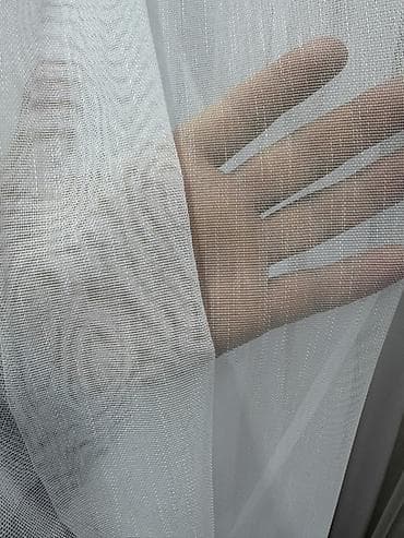 Тюли: Тюль-сетка для окон и дверей - Полупрозрачная легкая ткань с — 3