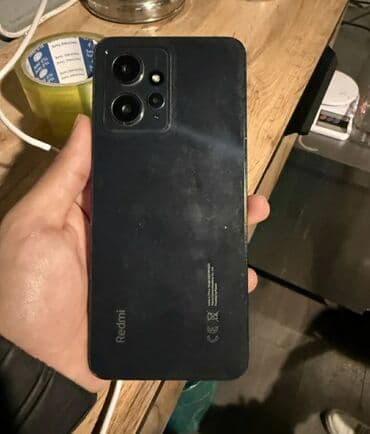 google pixel 4a бишкек: Redmi, Redmi Note 12, Колдонулган, 128 ГБ, түсү - Кара — 1