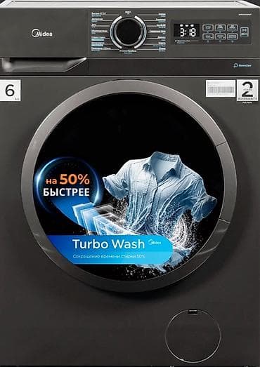 m 3: Стиральная машина Midea, фронтальная загрузка 6 кг. Ключевые — 2
