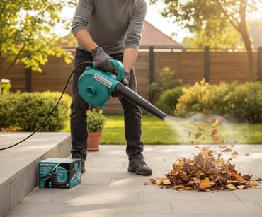 Электрическая воздуходувка Power Action EB450 - Мощность: 450 Вт -