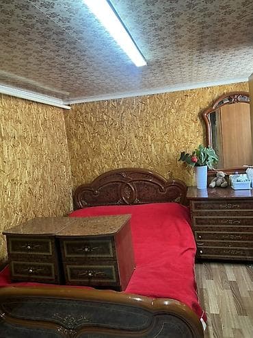 Спальный гарнитур, Двуспальная кровать, цвет - Коричневый