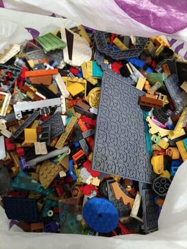 сумка для пиццы: Продам детали Лего целый мешок разных деталей Лего есть и оригинальные — 1