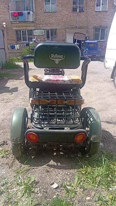 электро мотоциклы: Электрический трицикл RuTrike (городской скутер-трицикл) Особенности — 2